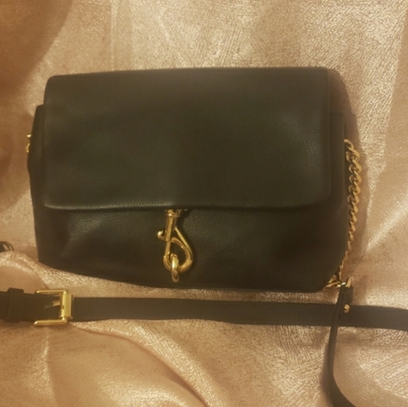 Rebecca Minkoff Flap Crossbody Bag Black - Picture 12 of 12